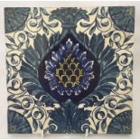 A late 19th century large ceramic tile by Maw & Co.