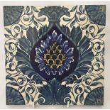 A late 19th century large ceramic tile by Maw & Co.