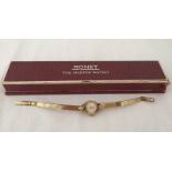 Ladies vintage mechanical watch by Ronet in original box.