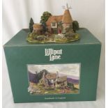 A boxed Lilliput Lane figurine "Harvest Home", with deeds.