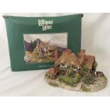 "Oakwood Smithy" boxed large Lilliput Lane figurine with deeds