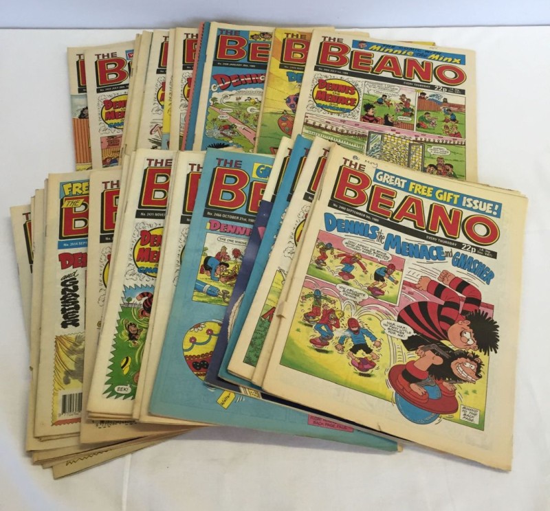 40 Beano comics c1989-90.