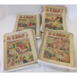 Approx. 84 x 1950's Lion comics.