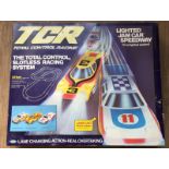 TCR Total Control Racing - 3 car speedway slot car set.