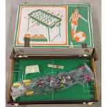 A vintage boxed table football game by Arcofalc of Milan.