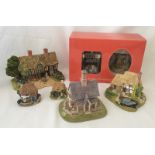 6 boxed Lilliput Lane figurines.