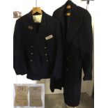 Vintage LNER Guards uniform by Hollington Bros Ltd.