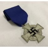 A German WWII 25 years Faithful long service and good conduct medal.