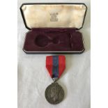 A George VI Imperial Service Medal.