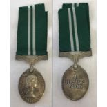 Queen Elizabeth II Air Efficiency Award medal.