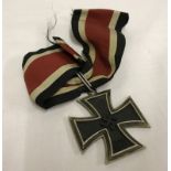 A German WWII Knights Cross of the Iron Cross medal.