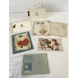 A small collection of military Christmas cards.