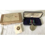 A Civil Defence Long Service and Good Conduct medal, EIIR.