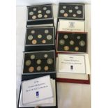 5 Great Britain & NI standard coinage proof sets.