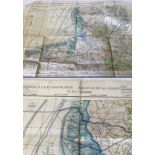 A Luftfahrtkarte Aeronautical chart of Hamburg, Circa June 1962.