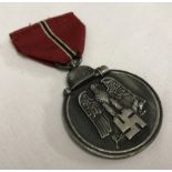 A German WWII Russian Front medal.