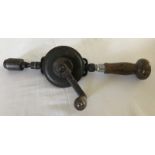 An early 20th century 'Yankee' No.1545 North Bros. Mfg. Co. of Philadelphia woodworking hand drill.