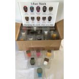 A box of 30 Brand new boxed ex shop stock Touch screen watches by 1:Face