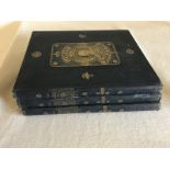 Antique 3 volume set " The Illustrated Library of Shakespeare".