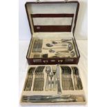 A cased Solingen 8 place cutlery set.