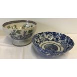 2 x 19th century ceramic bowls.