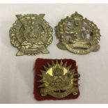 3 Canadian WWII badges.