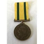 A WWI Territorial Force War medal.