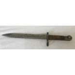 A Mauser style bayonet, possibly Czech.