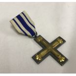 A German WWII Danzig Cross, scarce.