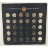 FA Cup Centenary Medals 1872 - 1972.