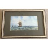 W. D. Darnton maritime watercolour.