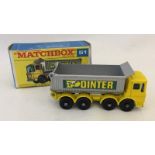 A Lesney Matchbox #51 Pointer 8 Wheel Tipper in original box.