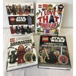 4 Lego Minifigure encyclopaedias.