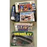 A collection of 12 boxed games to include Wembley (football game), Downfall & Go for Broke.