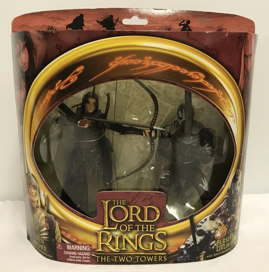 A boxed set of The Lord Of The Rings, The Two Towers figures.