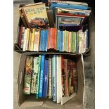 2 boxes of children's books and annuals. To include Ladybird.