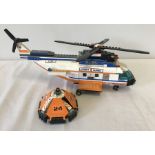 Lego City Coast Guard Helicopter & Life raft 7738.