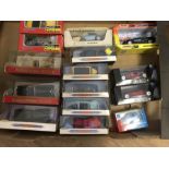 15 boxed diecast cars.