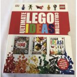 A boxed set of Lego books The Ultimate Lego Ideas Collection.