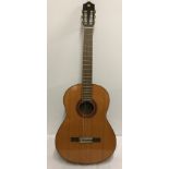A vintage Yamaha G-50A 6 string Classical Acoustic guitar.