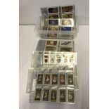 19 sets of vintage cigarette cards.