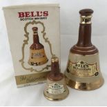 A sealed Wade Bells specially selected scotch whiskey ceramic decanter in original box. C 1970's.
