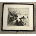 An original Limited edition Etching by Walter H. Sweet.