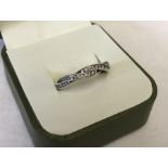 Pandora Braided Pave ring #233