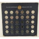 FA Cup Centenary Medals 1872 - 1972.