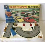 A boxed Matchbox "Motorised Motorway" M-2 set.
