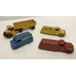 4 unboxed vintage Dinky vehicles.