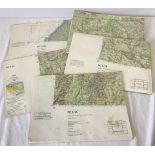 5 x 1960's USAF Pilotage Charts.