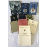 A collection of military books.