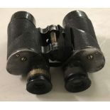 A pair of WW2 REL/CANADA 7x50 military binoculars.